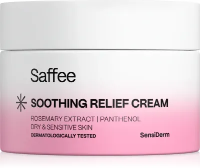 Saffee SensiDerm Soothing Relief Cream - Крем для лица для сухой и чувствительной кожи, 50 мл