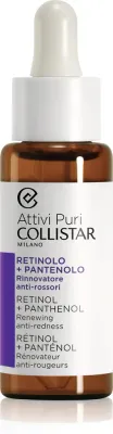 Collistar Attivi Puri Retinol + Panthenol - Сыворотка против морщин с ретинолом и пантенолом, 30 мл