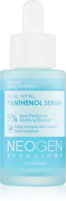 Neogen Dermalogy Real Hyal Panthenol Serum - Сыворотка интенсивного увлажнения с успокаивающим действием, 31 г