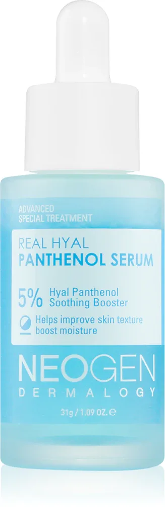 Neogen Dermalogy Real Hyal Panthenol Serum - Сыворотка интенсивного увлажнения с успокаивающим действием, 31 г