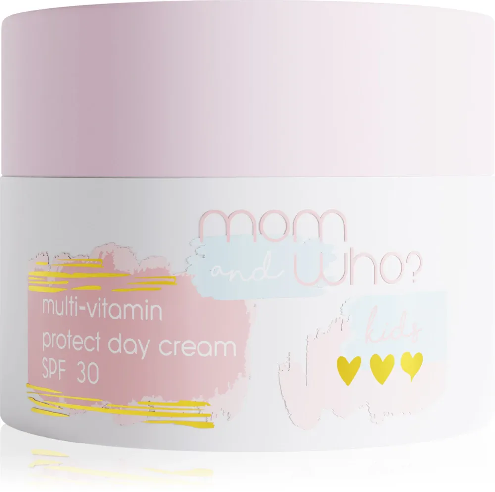 Nacomi Mom & Who Kids - Мультивитаминный крем SPF 30 для детей, 50 мл