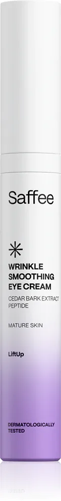 Saffee LiftUp Wrinkle Smoothing Eye Cream - Крем против морщин для глаз, 15 мл