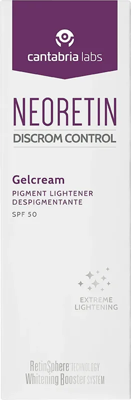 Neoretin Discrom control - Крем для лица от пигментных пятен на день SPF 50, 40 мл