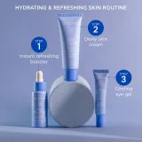 Apivita Aqua Beelicious Oil-Free Hydrating Gel-Cream Light - Увлажняющий крем-гель без масла, 40 мл — фото 5