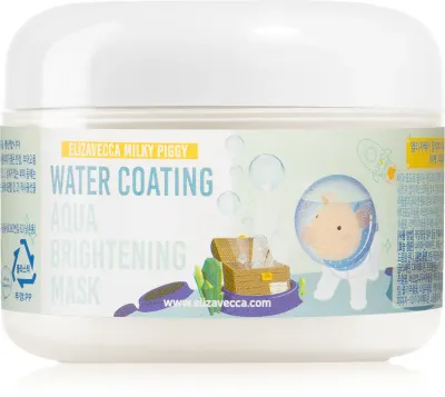 Elizavecca Milky Piggy Water Coating Aqua Brightening Mask - Маска коллагеновая для осветления и увлажнения, 100 г