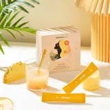 Health Labs Care GlowMe - Саше придающее коже сияющий вид вкус Pineapple-Mango, 30 шт — фото 5