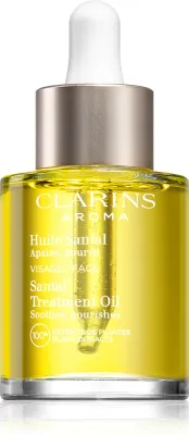 Clarins Santal Treatment Oil - Крем для лица с успокаивающим маслом для сухой кожи, 30 мл