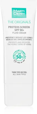 MartiDerm The Originals Proteos Screen - Защитный флюид для всех типов кожи SPF 50+, 40 мл