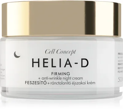 Helia-D Cell Concept - Крем укрепляющий на ночь против морщин 45+, 50 мл