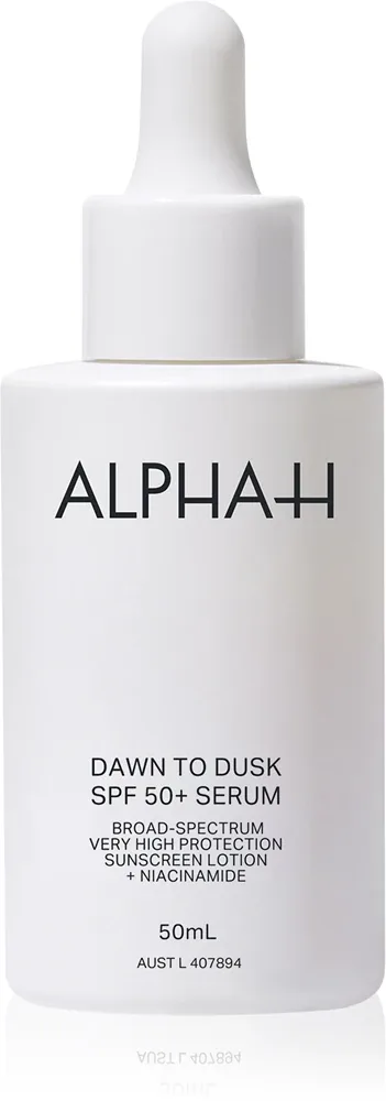 Alpha-H Dawn to Dusk - Легкое сыворотка SPF 50+, 50 мл