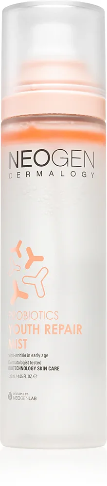 Neogen Dermalogy Probiotics Youth Repair Mist - Увлажняющий спрей для лица с керамидами, 120 мл