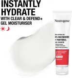 Neutrogena Clear & Defend+ - Крем для лица увлажняющий, 50 мл — фото 6