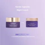 Lumene Nordic Ageless [AJATON] Radiant Youth - Крем для лица укрепляющий на ночь против морщин, 50 мл — фото 6