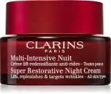 Clarins Super Restorative Night Cream - Крем на ночь для всех типов кожи, 50 мл — фото 1