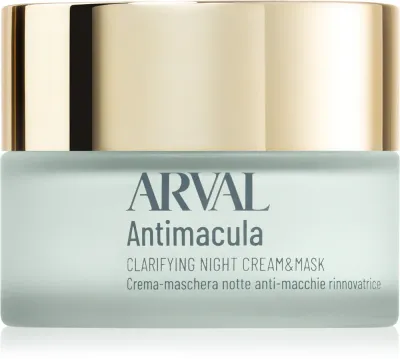 Arval Antimacula Clarifying Night Cream & Mask - Регенерирующая ночная крем-маска против пигментации кожи, 50 мл