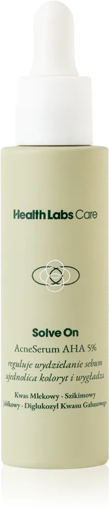Health Labs Care Solve On - Сыворотка с AHA, 30 мл
