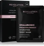 Revolution Skincare Hyaluronic Acid - Набор тканевых масок для лица с интенсивным увлажнением, 5 шт — фото 1