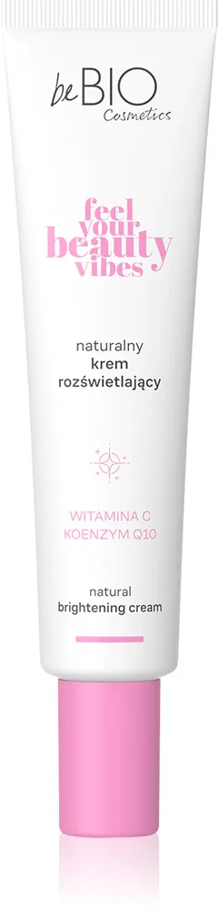 beBIO Feel Your Beauty Vibes - Крем осветляющий для лица, 40 мл