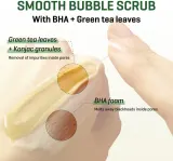 Some By Mi Bye Bye Blackhead 30 Days Miracle Green Tea Tox Bubble Cleanser - Активная пенка для очищения кожи от прыщей, 120 г — фото 7