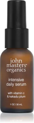 John Masters Organics Vitamin C & Kakadu Plum Intensive Daily Serum - Омолаживающая сыворотка для лица с витамином C, 30 мл