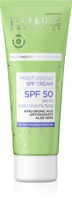 Крем для лица Eveline Cosmetics Face Therapy Professional дневной, увлажняющий, SPF 50, 30 мл