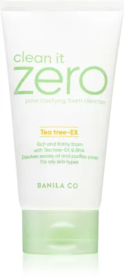 Banila Co. clean it zero pore clarifying - Кремовая пенка для очищения кожи и уменьшения пор, 150 мл
