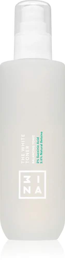3INA The White Toner - Освежающий увлажняющий тоник для успокаивающего лица, 200 мл