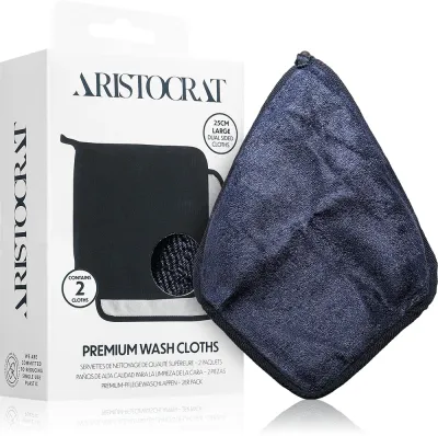 Полотенца для лица Aristocrat Premium Grooming Wash Cloths для мужчин, микрофибра, 2 шт