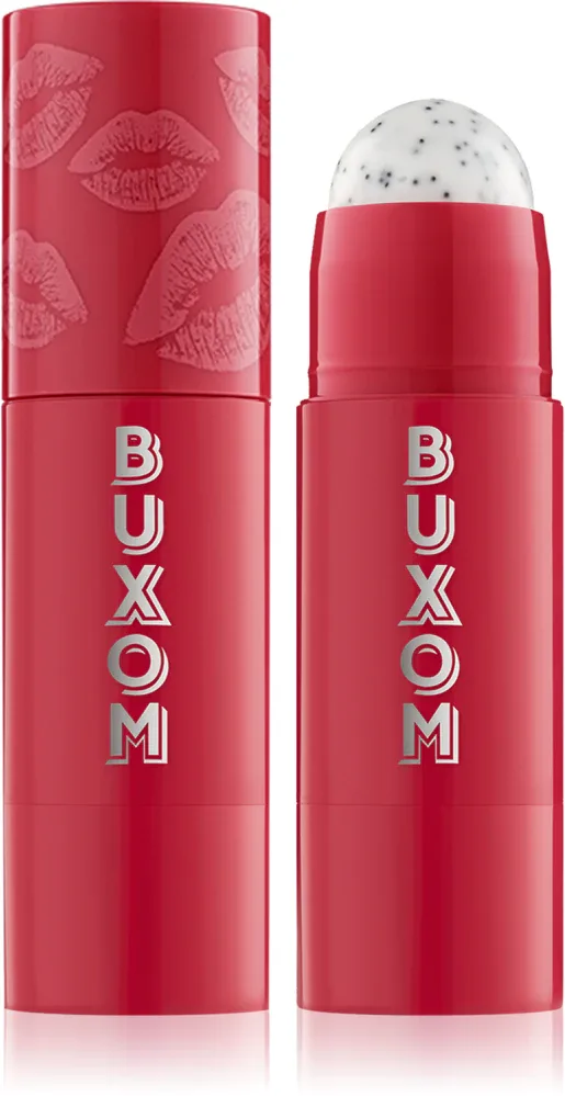 Скраб-бальзам для губ Buxom POWER-FULL LIP BALM SCRUB увлажняющий, отшелушивающий, 6 г, оттенок Dragon Fruit