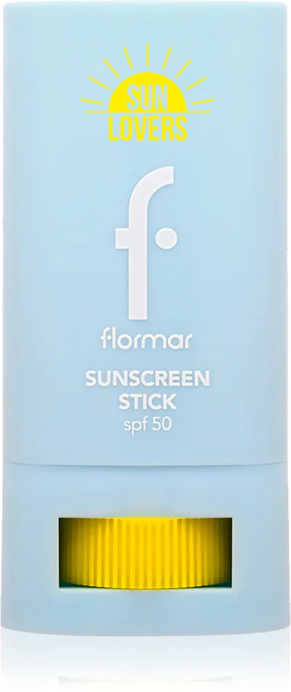 flormar Sunscreen Stick SPF 50 - Солнцезащитный стик с увлажняющим действием, 1 шт