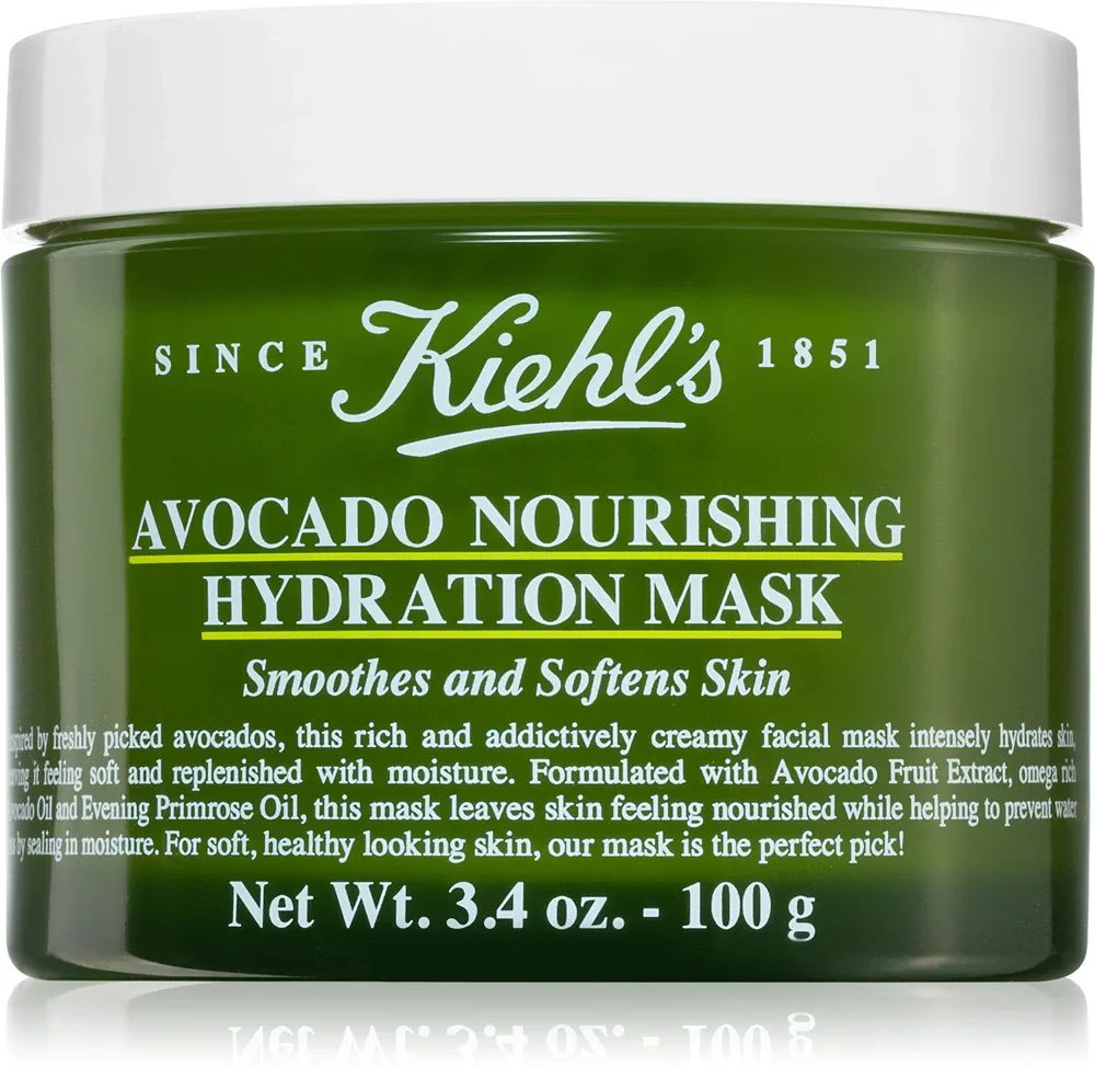 Kiehl's Avocado Nourishing Hydratation Mask - Питательная маска с авокадо, 100 мл