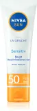 NIVEA SUN Sensitive - Защитный крем для лица для чувствительной кожи SPF 50, 50 мл — фото 1