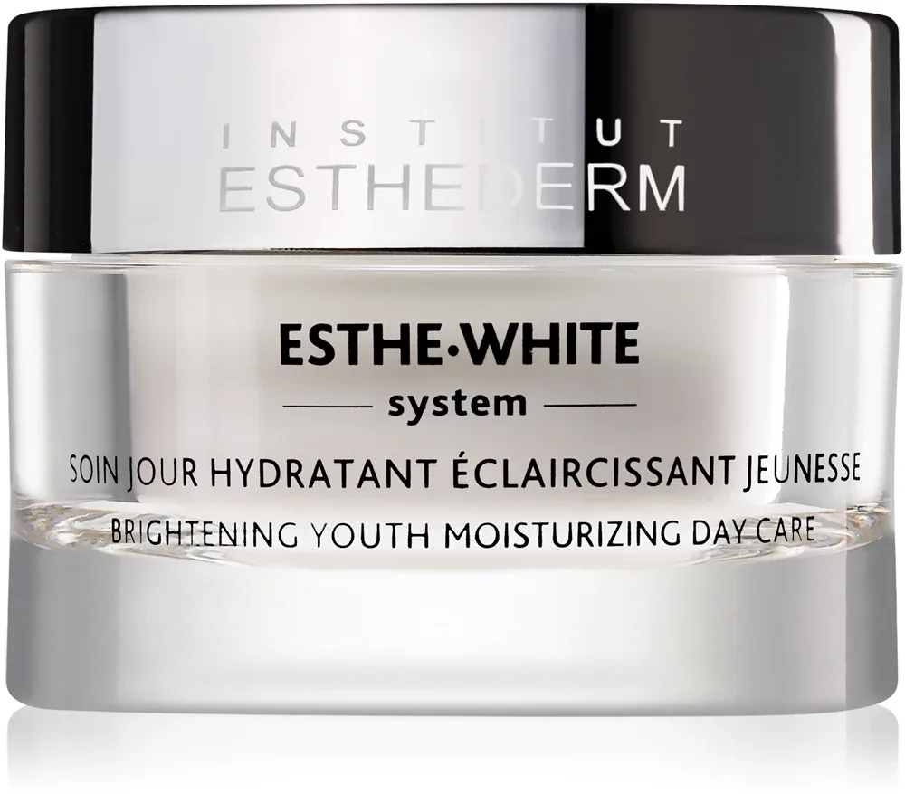 Institut Esthederm Esthe White Brightening Youth Moisturizing Day Care - Крем для лица с отбеливающим и омолаживающим действием, 50 мл
