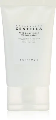 SKIN1004 Madagascar Centella Tone Brightening Capsule Cream - Крем для лица с освежающим и осветляющим действием, 75 мл