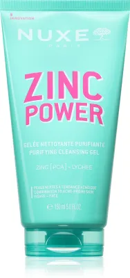 Nuxe Zinc Power Purifying Cleansing Gel - Гель для очищения кожи против несовершенств, 150 мл