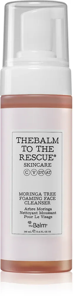 theBalm To The Rescue Moringa Tree - Очищающая пенка для лица с увлажняющим действием, 160 мл