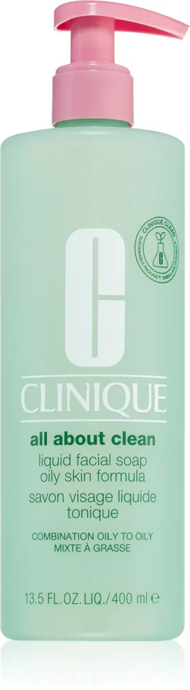 Clinique Liquid Facial Soap Oily Skin Formula - Жидкое мыло для жирной и смешанной кожи