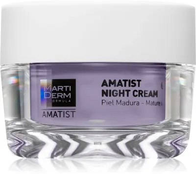 MartiDerm Amatist Night Cream - Крем для ночного ухода за зрелой кожей, 50 мл