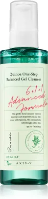 AXIS-Y 6+1+1 Advanced Formula Quinoa One-Step Balanced Gel Cleanser - Очищающий гель для демакияжа для чувствительной кожи, 180 мл