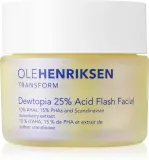 OLEHENRIKSEN Transform Dewtopia 25% Acid Flash Facial - Крем для лица с эффектом пилинга, 50 мл — фото 1