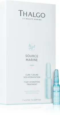Thalgo Source Marine 7 Day Hydration Treatment - 7-дневное восстанавливающее увлажняющее средство для лица, 7 мл