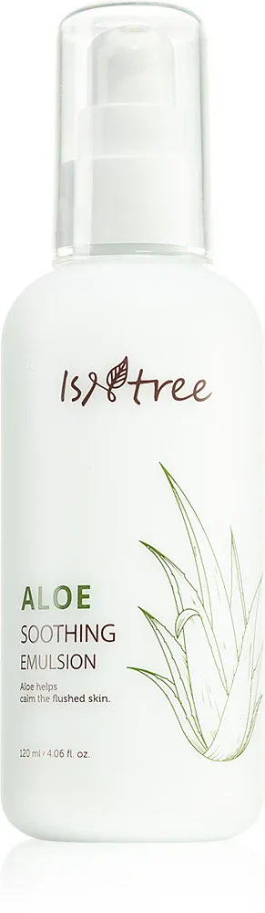 Isntree Aloe Soothing Emulsion - Увлажняющий и успокаивающий крем для лица, 120 мл