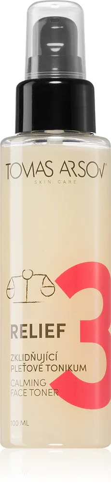 Tomas Arsov Skin RELIEF Zklidňující pleťove tonikum - Успокаивающий тоник для лица, 100 мл
