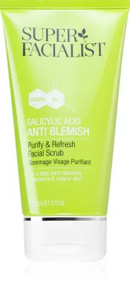 Super Facialist Salicylic Acid Anti Blemish - Нежный очищающий пилинг для жирной и проблемной кожи, 150 мл
