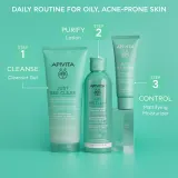 Apivita Just Bee Clear Blemish Control Moisturizer - Увлажняющий крем для лица с ниацинамидом, 40 мл — фото 7