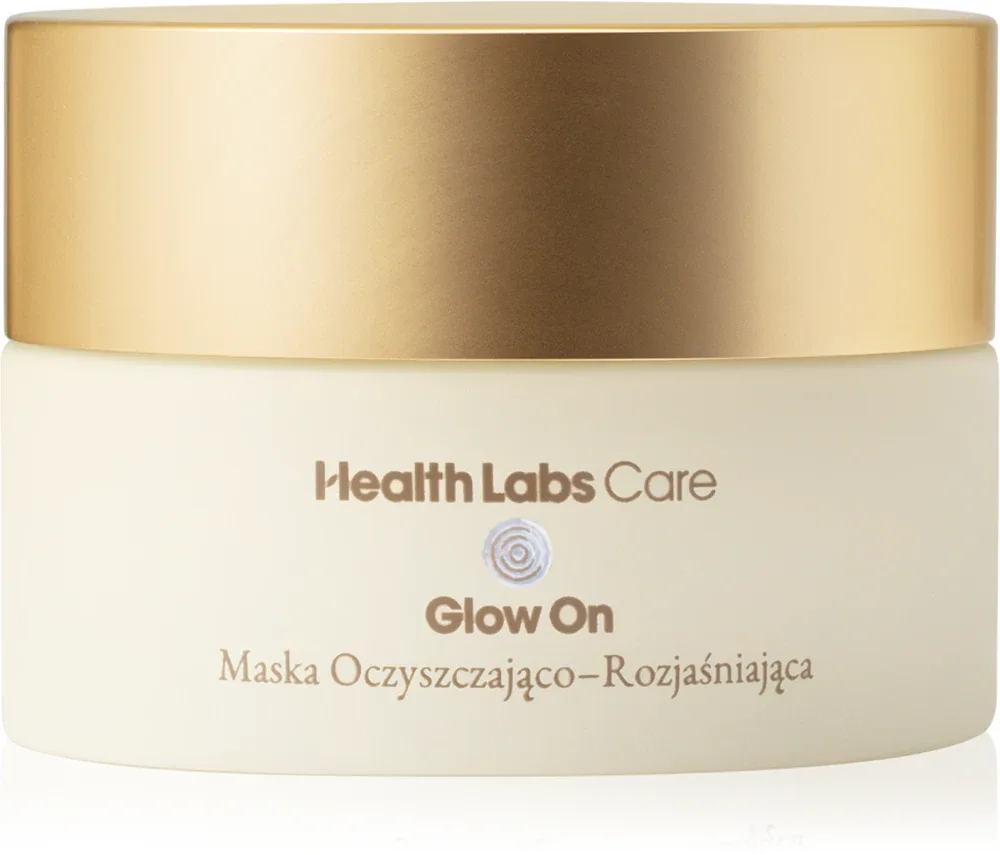 Health Labs Care Glow On Maska Oczyszczająco-Rozjaśniająca - Крем для лица очищающий и осветляющий, 50 мл