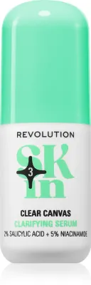 Revolution Skincare Clearly Clarify 5% Niacinamide & 2% Salicylic Clarifying Serum - Сыворотка с гладким и отшелушивающим действием с ниацинамидом, 30 мл