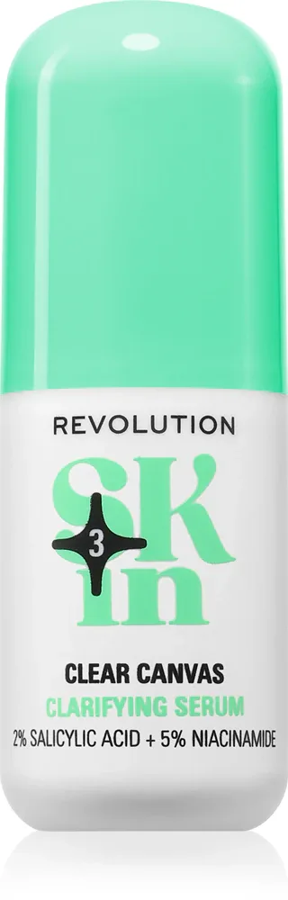 Revolution Skincare Clearly Clarify 5% Niacinamide & 2% Salicylic Clarifying Serum - Сыворотка с гладким и отшелушивающим действием с ниацинамидом, 30 мл
