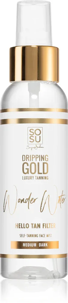Dripping Gold Wonder Water Hello Tan - Самозагар для лица, 100 мл