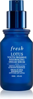 fresh Lotus Youth Preserve Resurfacing Dream Serum - Сыворотка на ночь с АГК, 30 мл